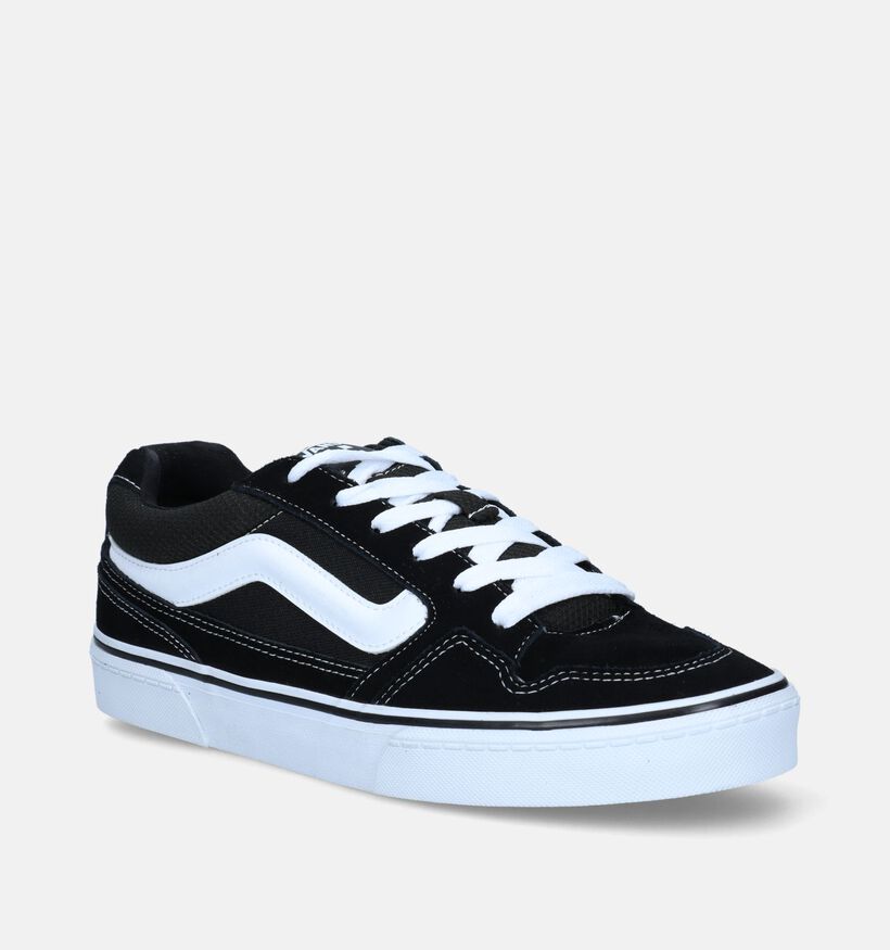 Vans Caldrone Baskets pour skate en Noir pour garçons, hommes (351416)