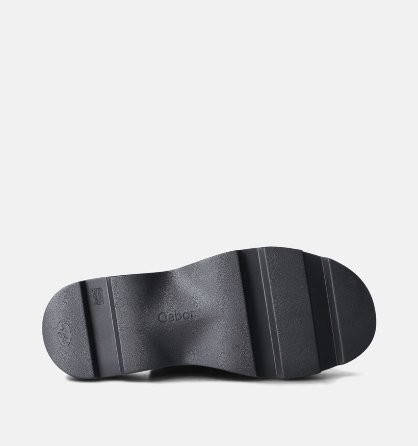Gabor Zwarte Sandalen met plateauzool voor dames (356668)