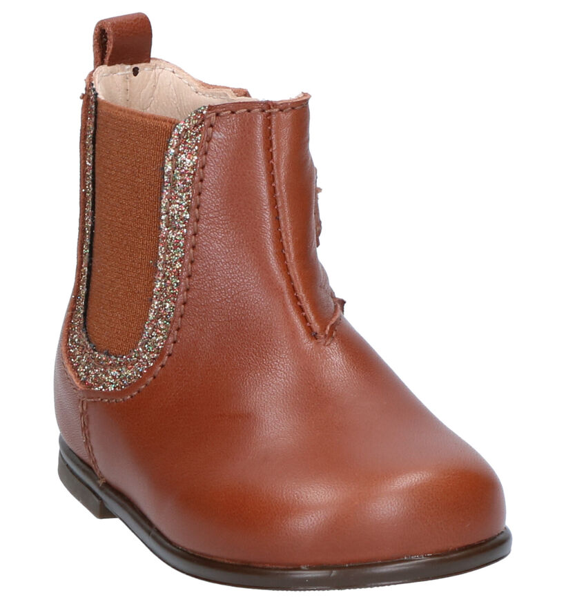 Beberlis Boots pour bébé en Cognac pour filles (297338)