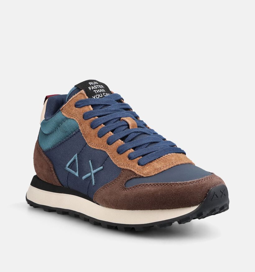 Sun68 Tom 2.0 Blauwe/Multi Sneakers voor heren (379401) - geschikt voor steunzolen