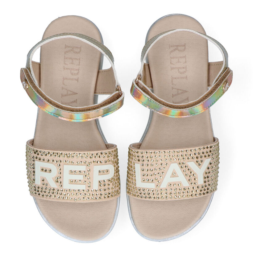 Replay Diamonds Sandales en Or pour filles (306519)