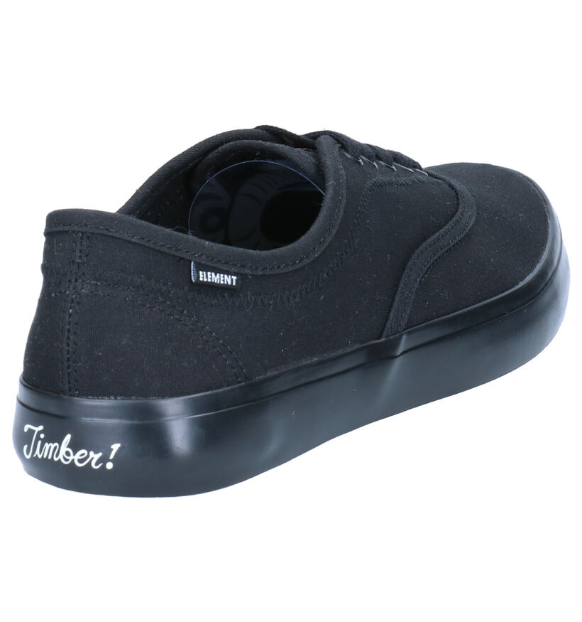 Element Passiph Zwarte Skate Sneakers in stof (267997)