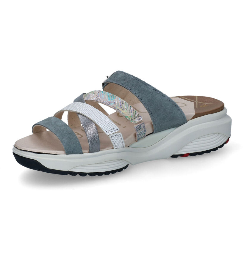 Xsensible Rinia Nu-pieds en Gris en cuir (308396)