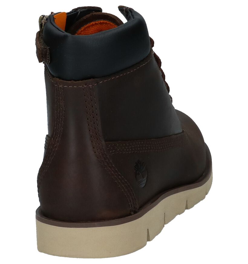 Timberland Radford Donkerbruine Boots Rits/Veter in nubuck (222353)