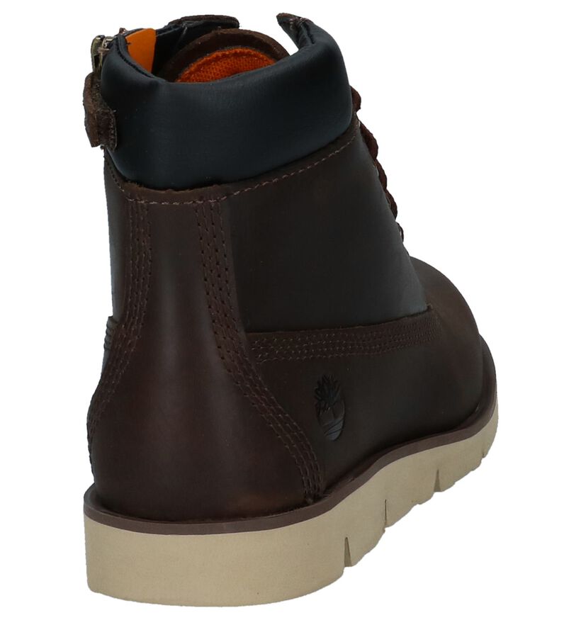 Timberland Radford Donkerbruine Boots Rits/Veter in nubuck (222353)