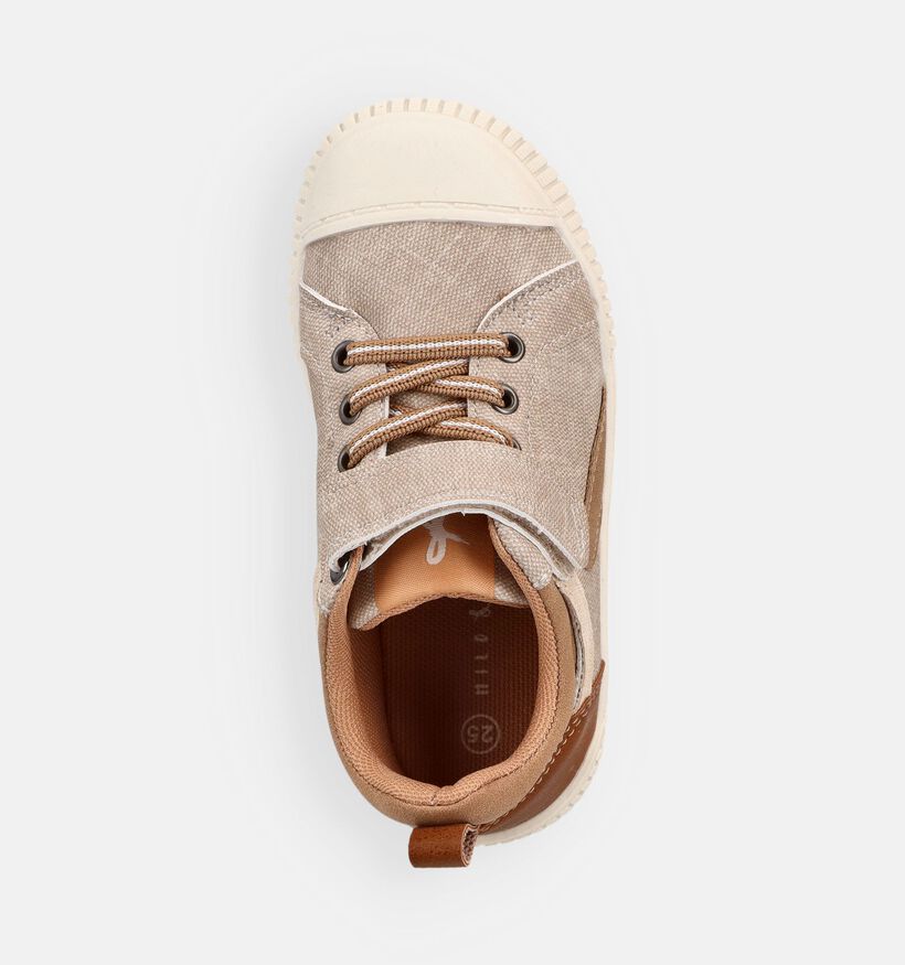 Milo & Mila Beige Sneakers voor jongens (371102)