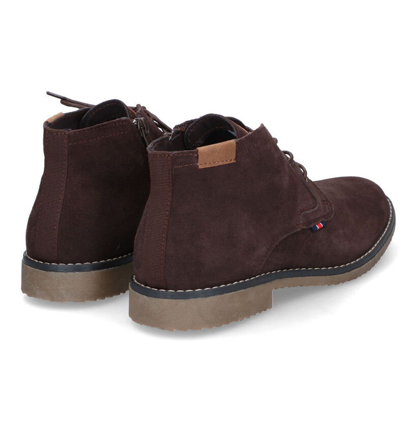 Xti Chaussures hautes en Brun foncé en nubuck (322456)