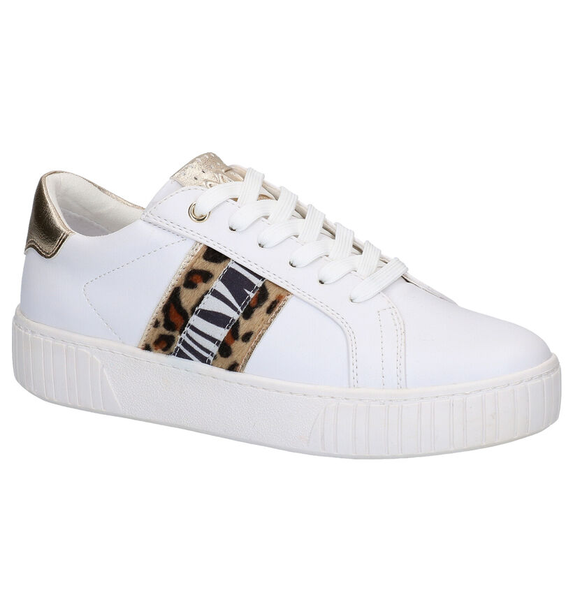 Marco Tozzi Witte Sneakers in kunstleer (265850)