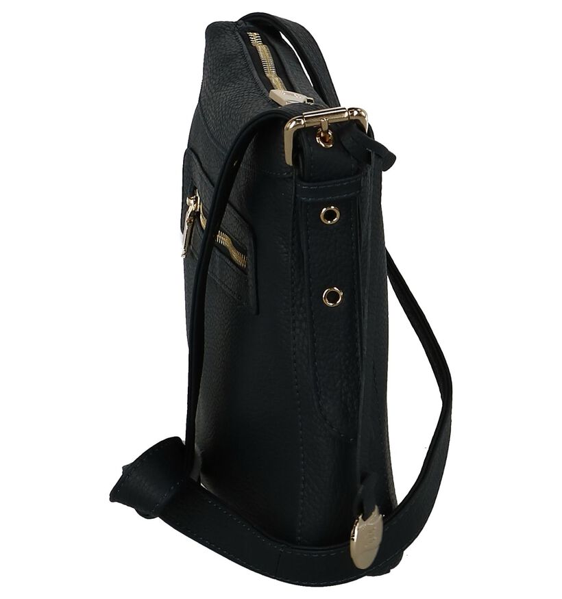 Crinkles Zwarte Crossbody Tas voor dames (324988)