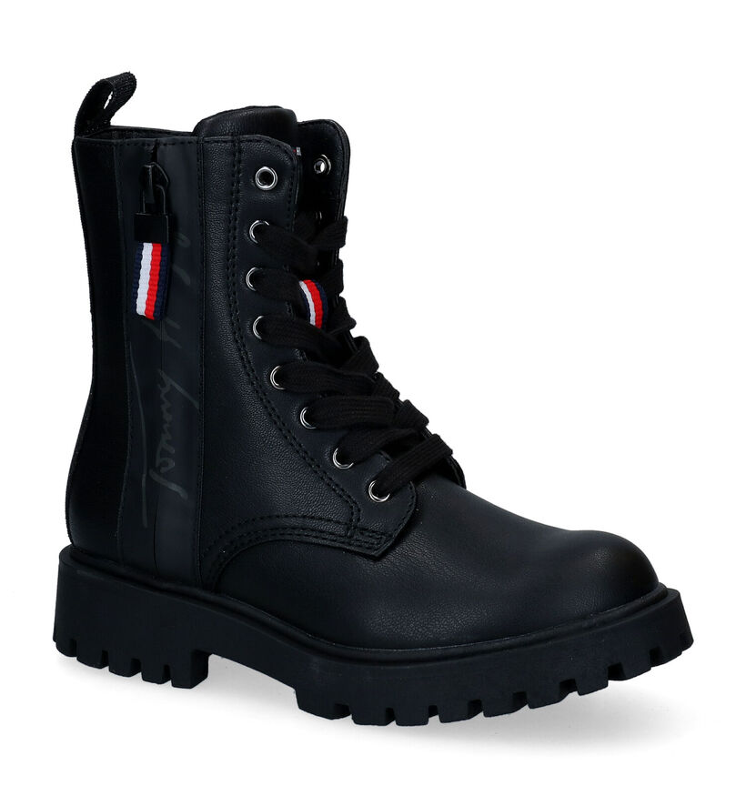 Tommy Hilfiger Zwarte Bottines voor meisjes (295382)