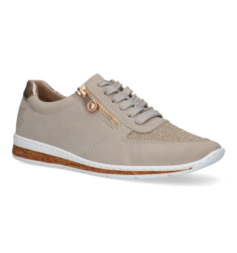 Rieker Taupe Sneakers voor dames (335507)