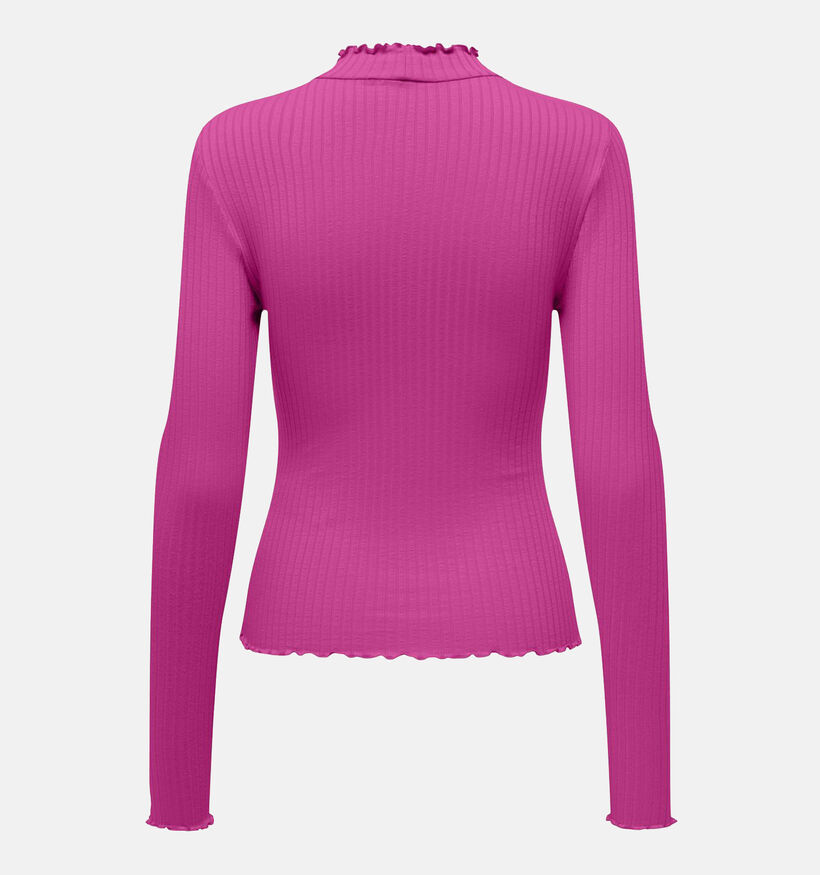 JDY Fransiska T-shirt en Rose pour femmes (344186)