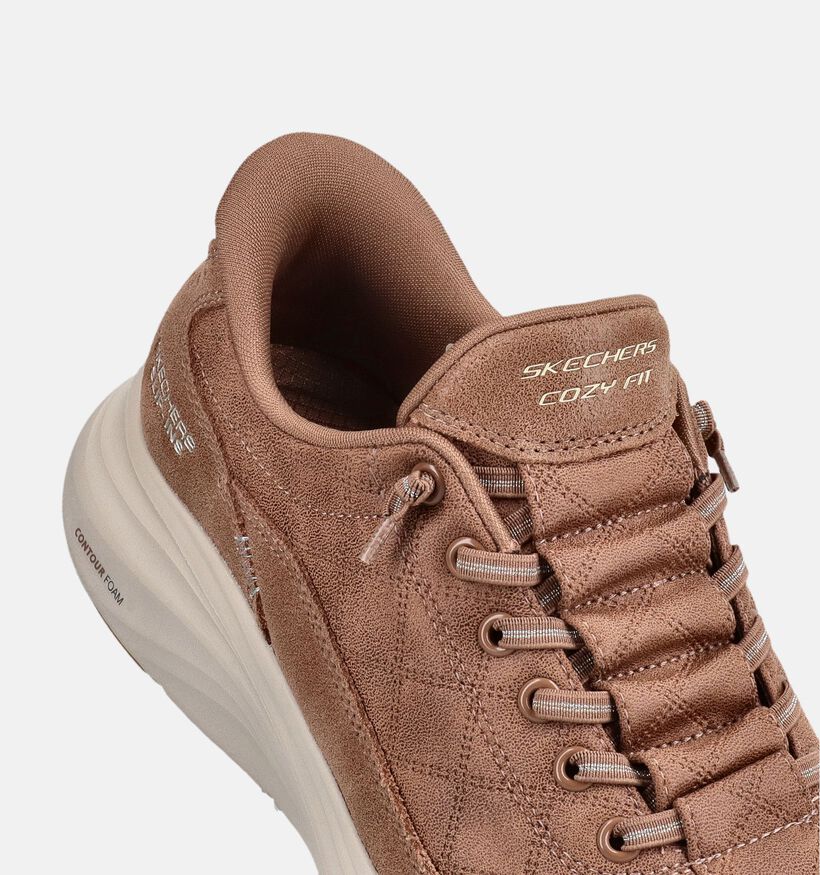 Skechers Contour Foam Cognac Slip-ins voor dames (376917)