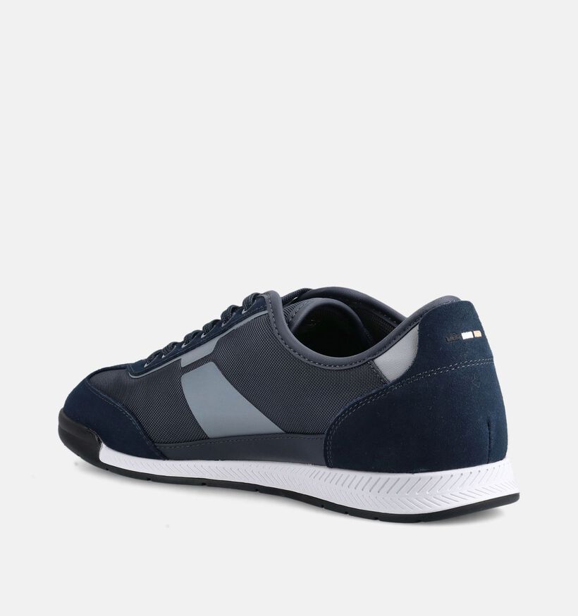 BOSS Chaussures &agrave; lacets en Bleu fonc&eacute; pour hommes (366458) - pour semelles orthop&eacute;diques