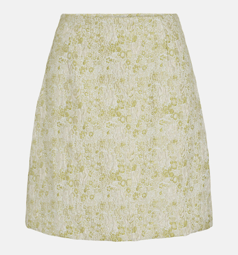 Vila Kaia Jacquard Groene Rok voor dames (369451)