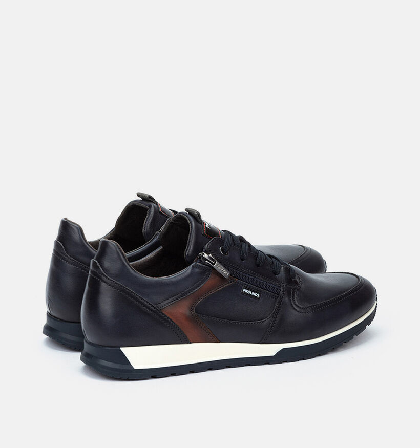 Pikolinos Cambil Chaussures plates en Bleu fonc&eacute; pour hommes (379255) - pour semelles orthop&eacute;diques