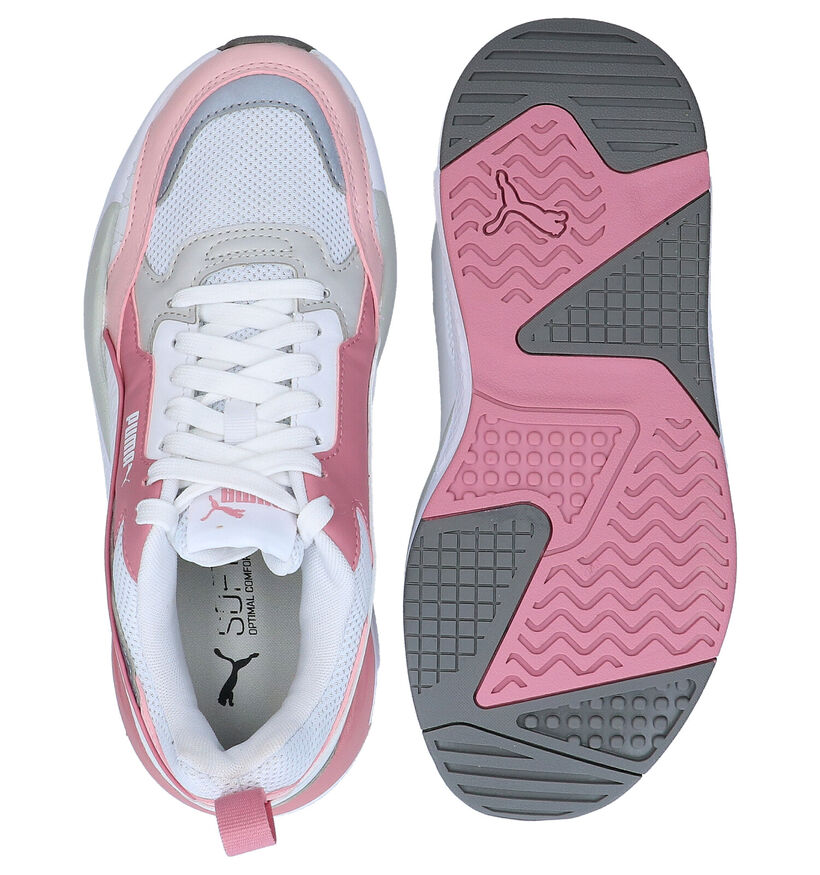 Puma X-Ray 2 Square Witte Sneakers in kunstleer (276779)