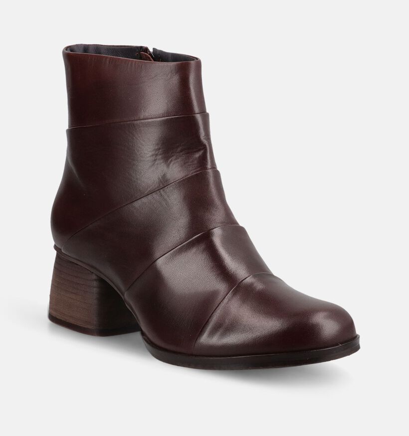Miz Mooz Oakleigh Bottines en Brun pour femmes (381368)