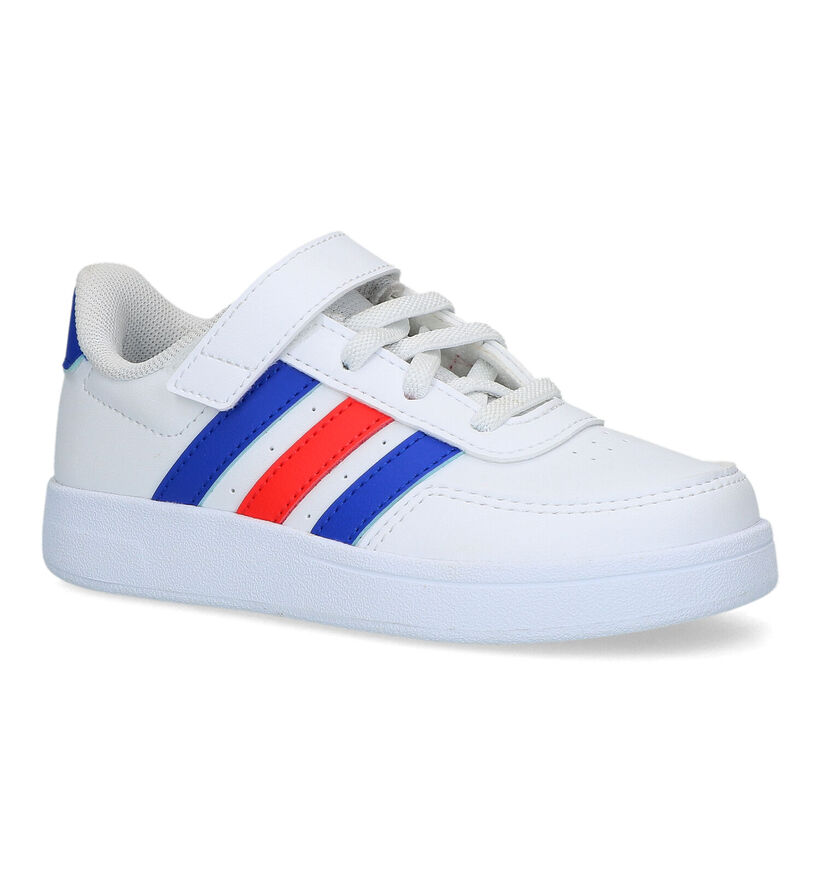 adidas Breaknet Witte Sneakers voor meisjes, jongens (318946) - geschikt voor steunzolen