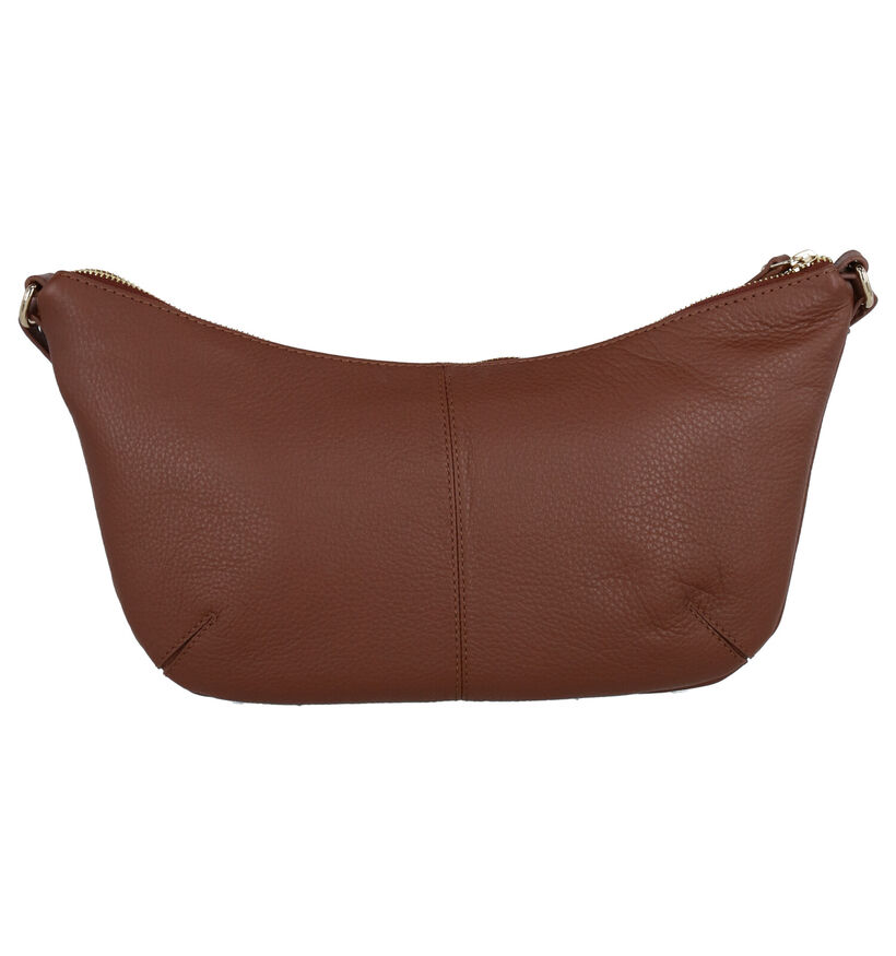 Crinkles Sac porté croisé en Cognac pour femmes (324983)