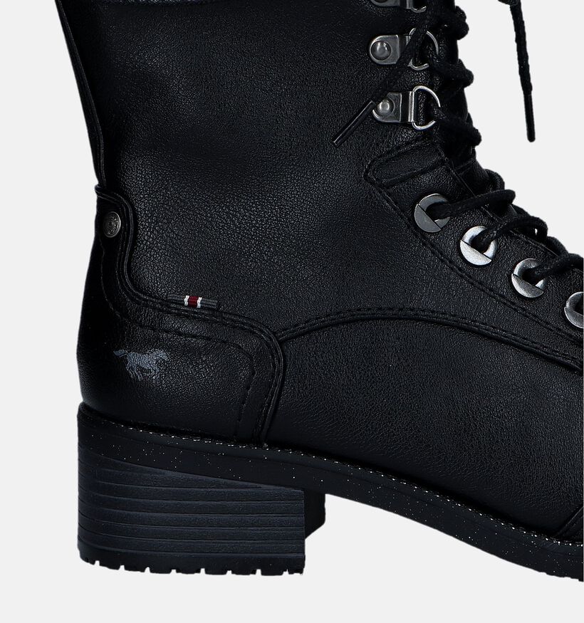 Mustang Bottines motardes en Noir pour femmes (329643)