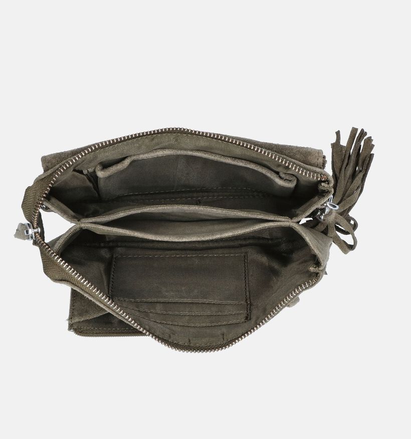 DSTRCT Portland Road Sac porté croisé en Vert kaki pour femmes (353929)