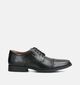 Clarks Tilden Cap Zwarte Geklede Schoenen voor heren (353891)