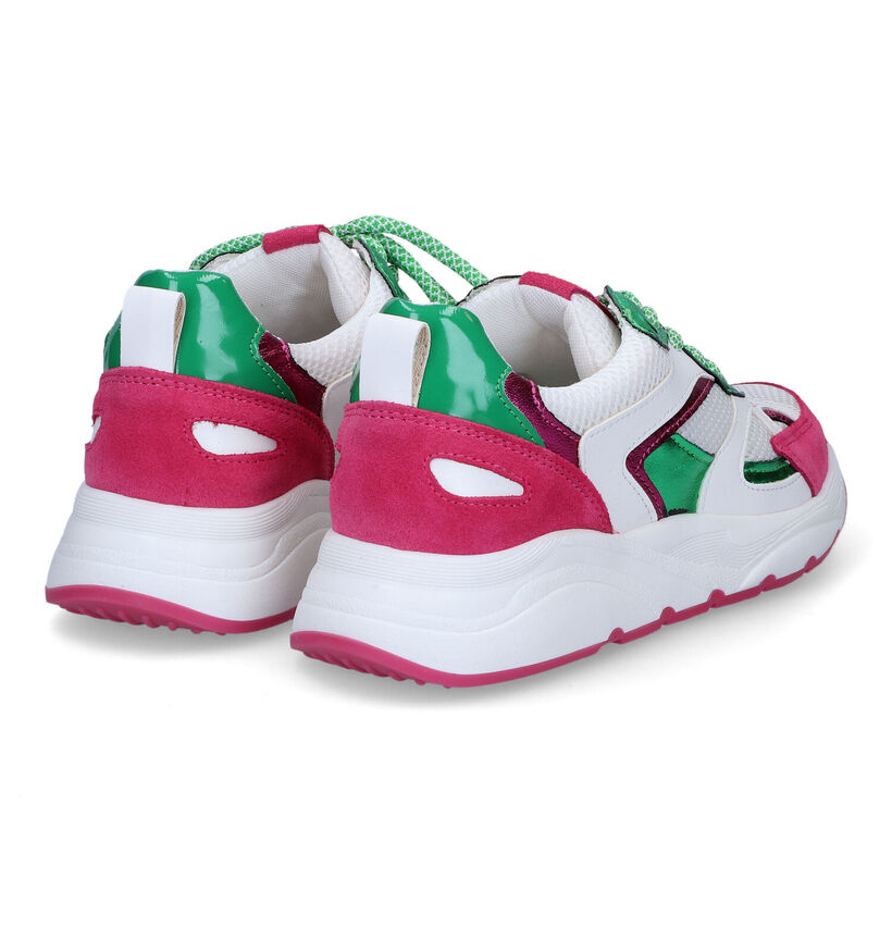 Poelman Baskets casual en Blanc pour femmes (317110)