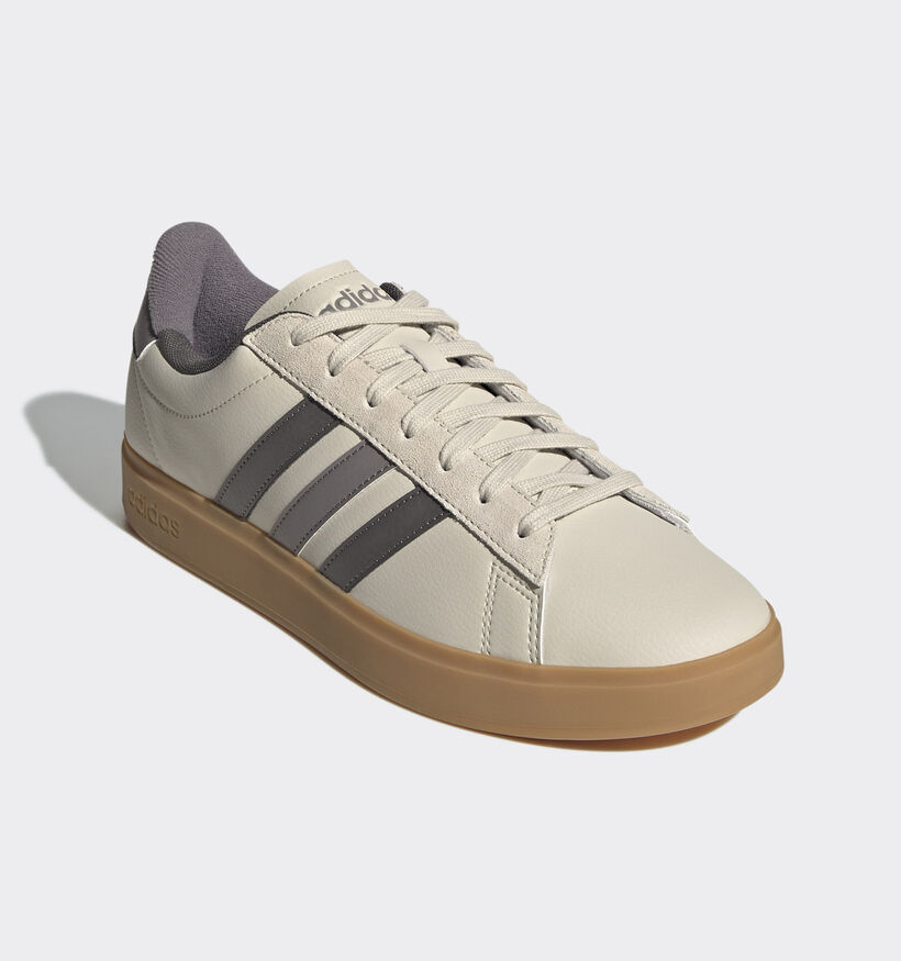 adidas Grand Court 2.0 Taupe Sneakers voor jongens, heren (350151)