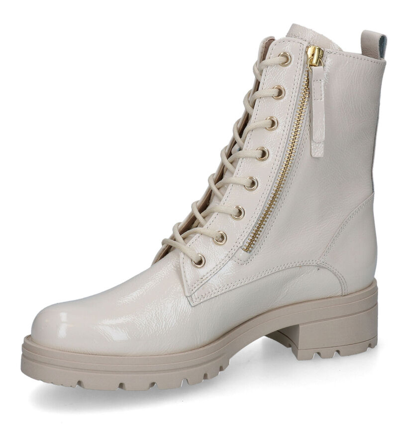 Gabor OptiFit Bottines en Ecru en cuir (315221)