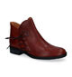 Brako Bottines plates en Vert kaki en cuir (299287)