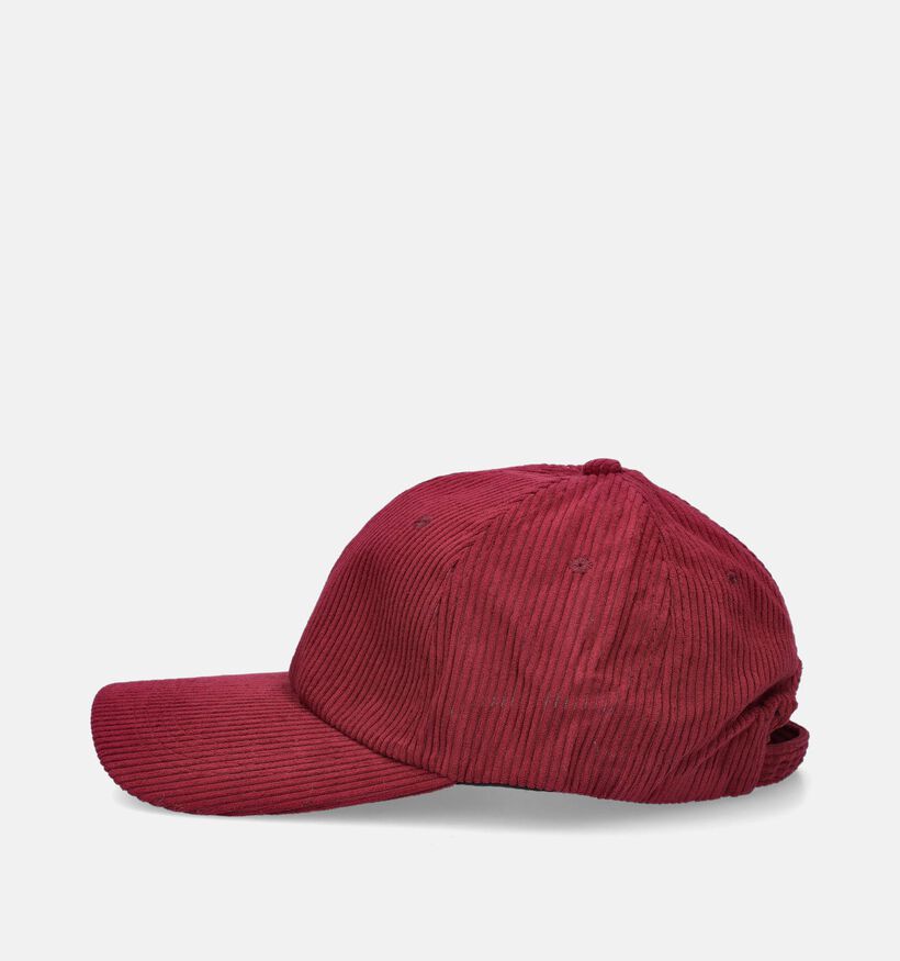 Dolce C Casquette velour en Bordeaux pour femmes (358198)
