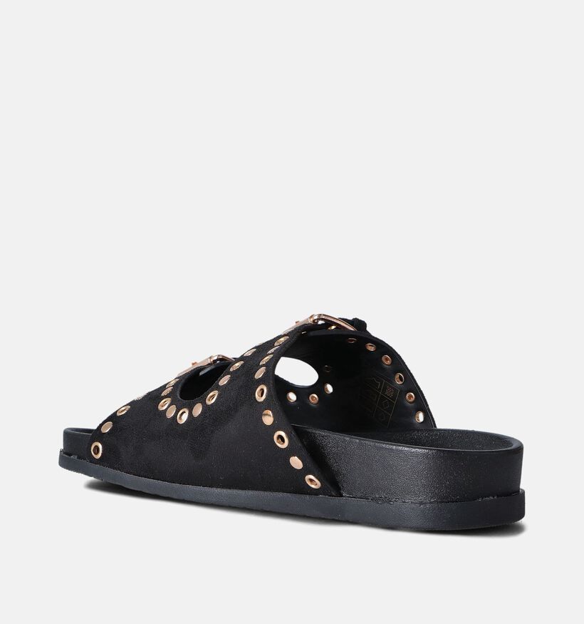 Signatur Zwarte Slippers voor dames (357738)