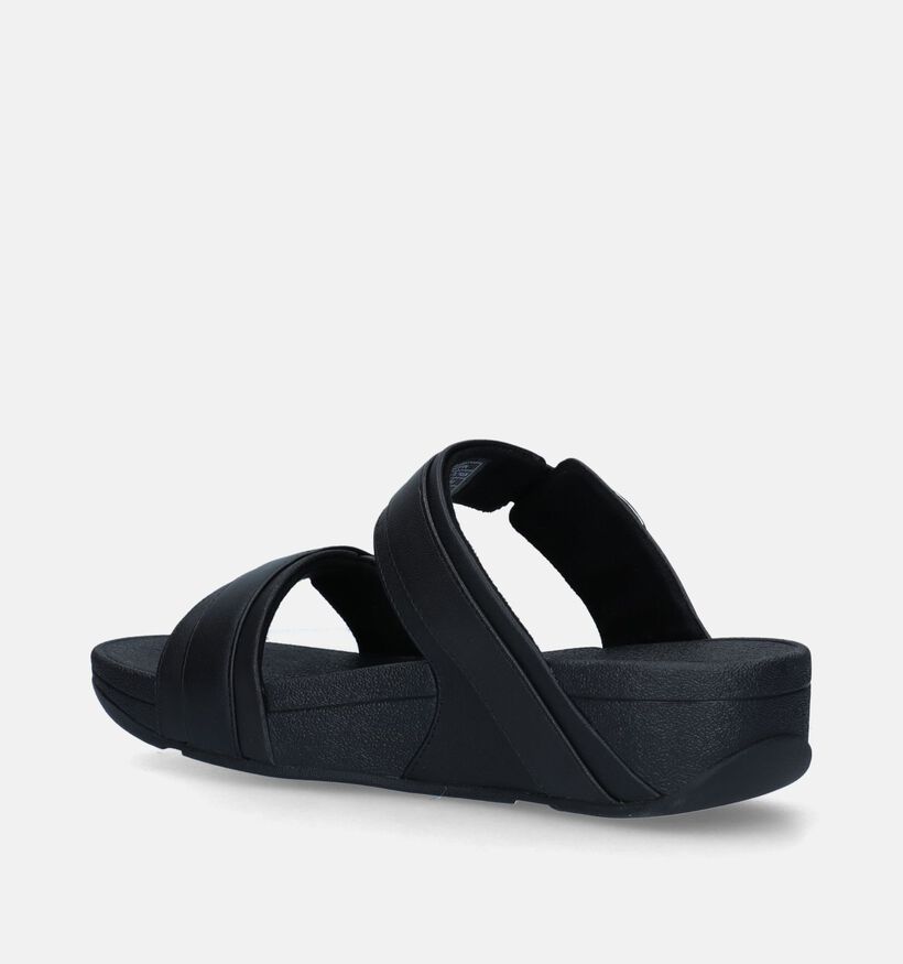 FitFlop Lulu Adjustable Nu-pieds en Noir pour femmes (336970)