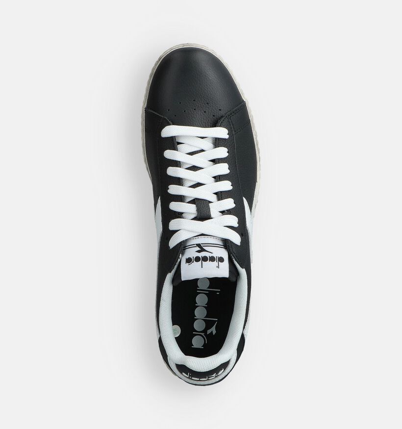 Diadora Game Low Waxed Baskets en Noir pour hommes (361372)