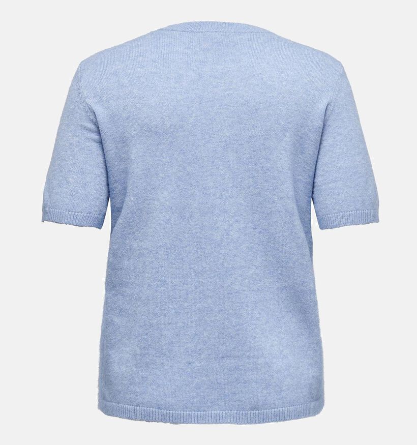 ONLY Carmakoma Margareta Blauwe T-shirt voor dames (353245)