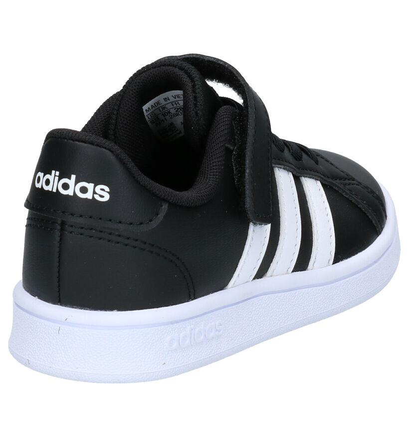 adidas Grand Court C Witte Sneakers voor jongens (318923)