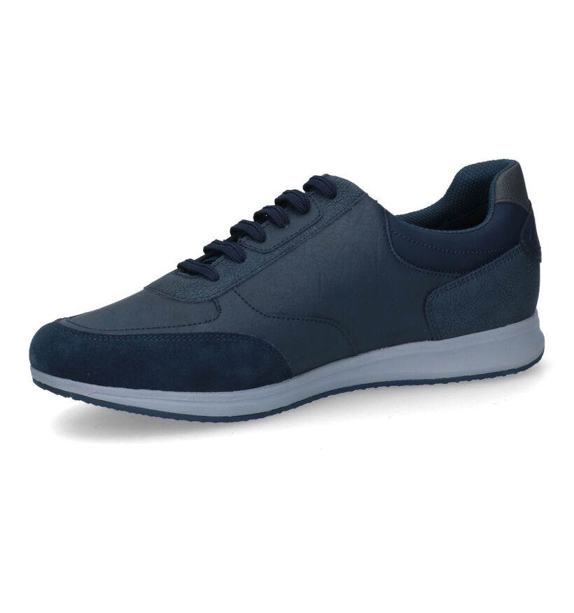 Geox Avery Cognac Veterschoenen in leer (294766)