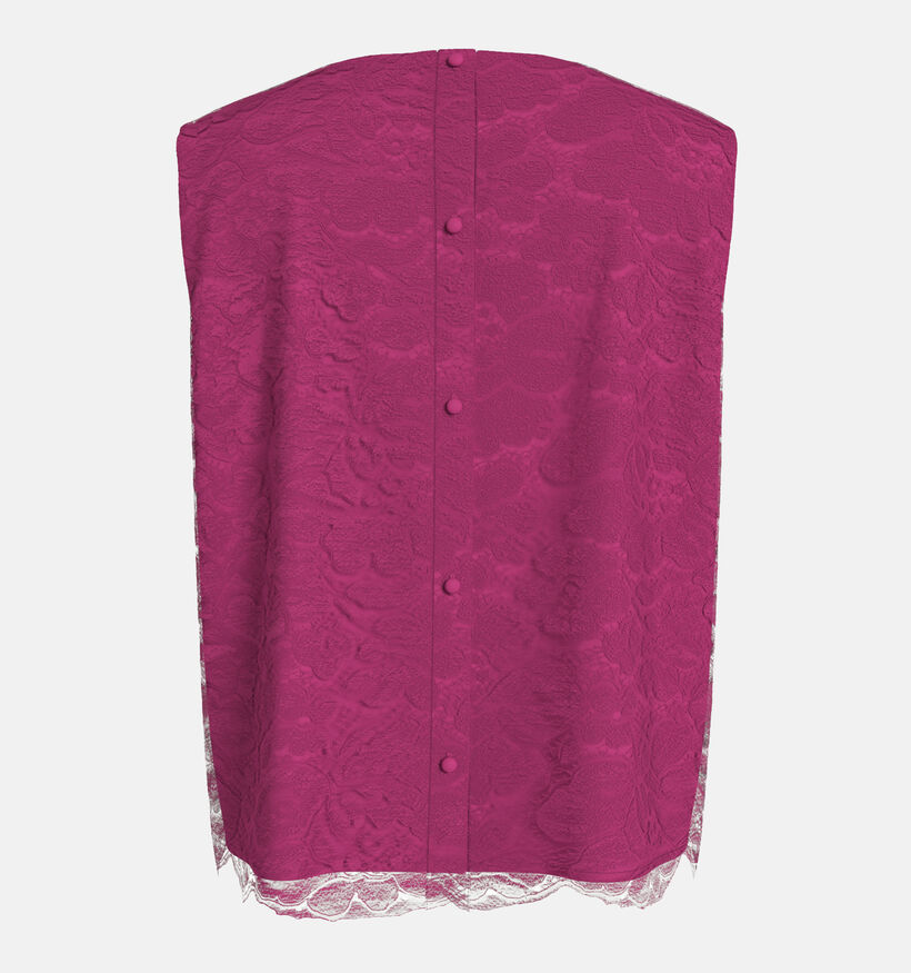 Vila Ceren Débardeur en Fuchsia pour femmes (353025)