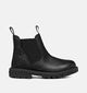 Geox Shaylax Zwarte Chelsea boots voor jongens (345908) - geschikt voor steunzolen