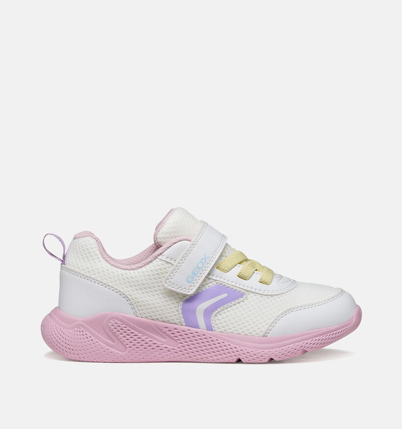 Geox Sprintye Witte/Pastel Sneakers voor meisjes (370114)