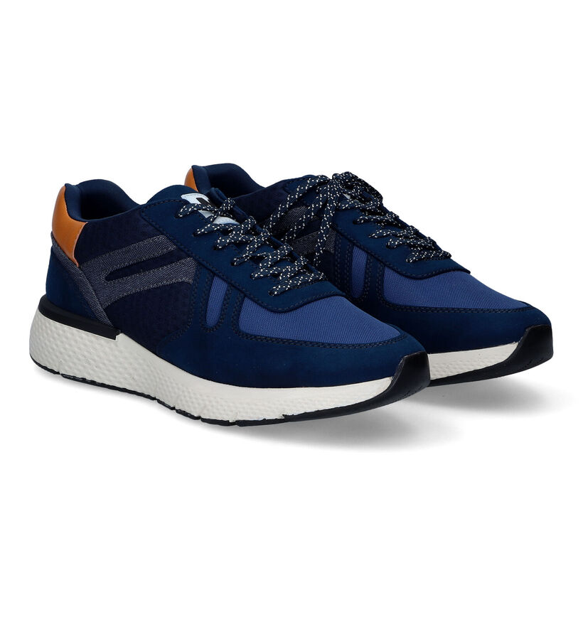 La Strada Blauwe Sneakers voor heren (306443) - geschikt voor steunzolen