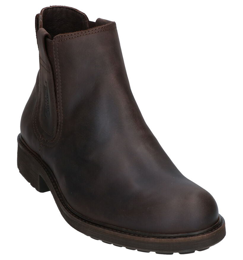 Camel Active Chelsea Bruine Boots in leer (259388)