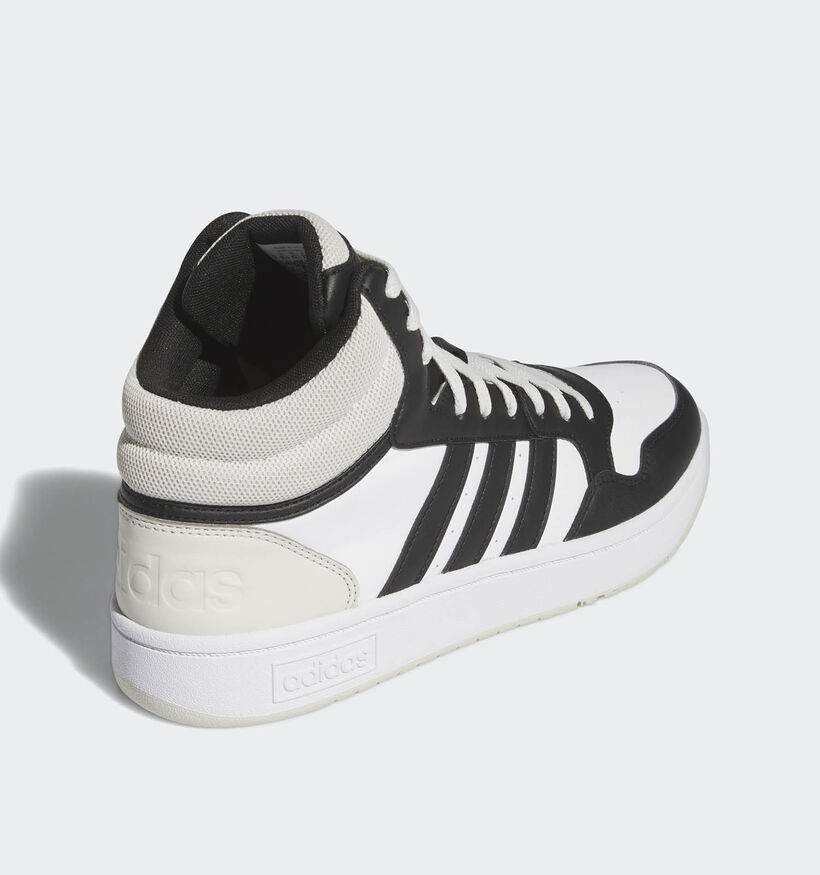 adidas Hoops 3.0 MID Baskets en Blanc pour femmes (349023) - pour semelles orthopédiques