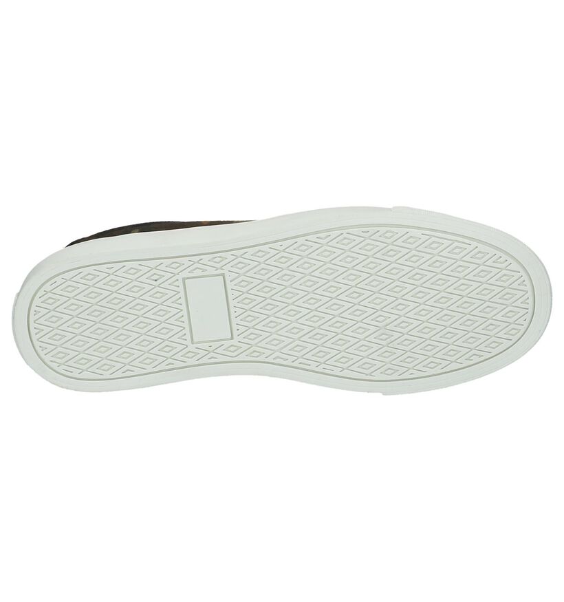 Dazzle Baskets basses en Vert foncé en textile (221289)