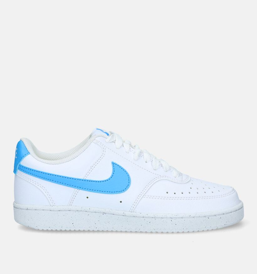 Nike Court Vision Low Next Nature Baskets en Blanc pour femmes (332408)