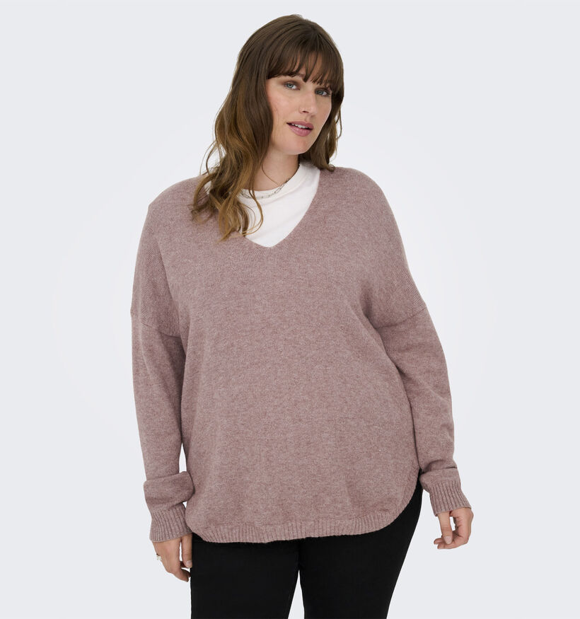 ONLY Carmakoma Bruine Trui voor dames (371850)