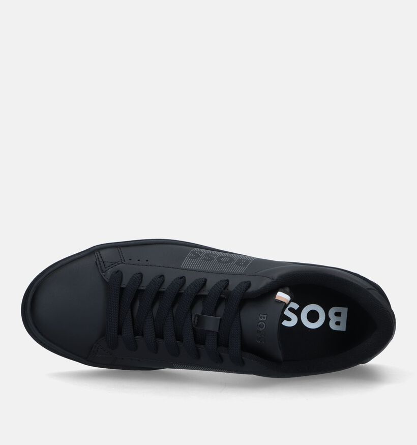 Boss Rhys Tenn Zwarte Veterschoenen voor heren (326934) - geschikt voor steunzolen