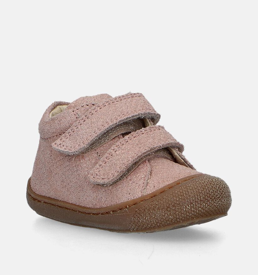 Naturino Cocoon Roze Babyschoenen voor meisjes (347649) - geschikt voor steunzolen