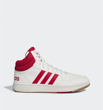 adidas Hoops Mid Sneakers Chalk White/Better Scarlet/Gum/Cloud White/Core Black/Orbit Grey/Cloud White/Supplier Colour/Cloud White/Cloud White/Grey Two/Gum Three/Cloud White/Cloud White/Gum Three